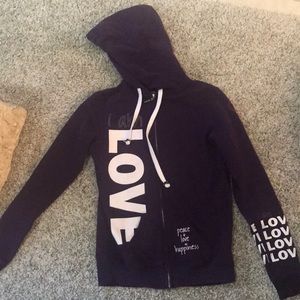 Purple I am love hoodie
